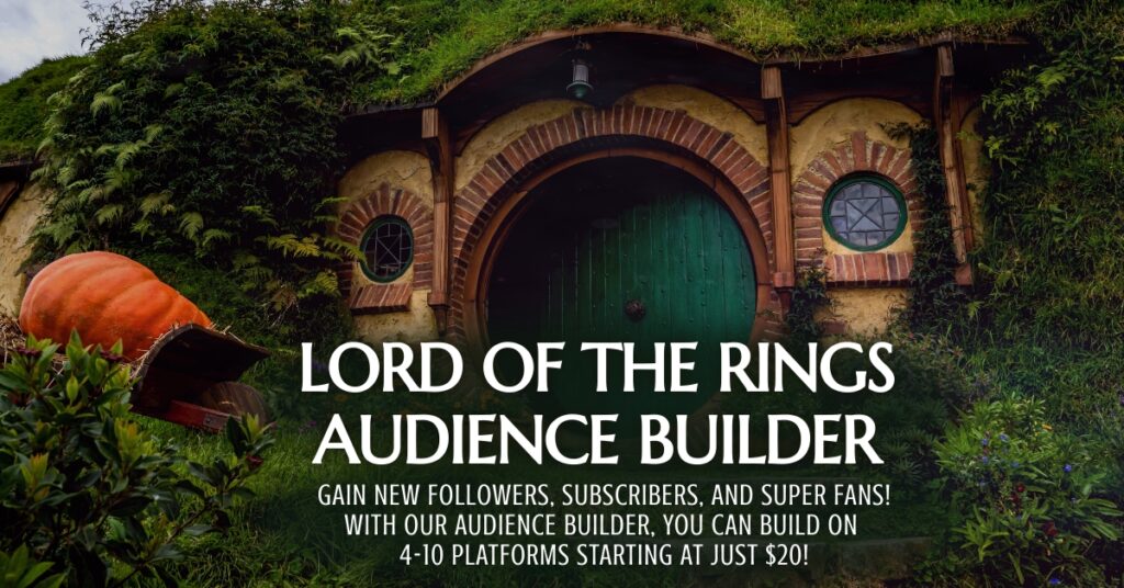 LORD OF THE RINGS AUDIENCE BUILDER
